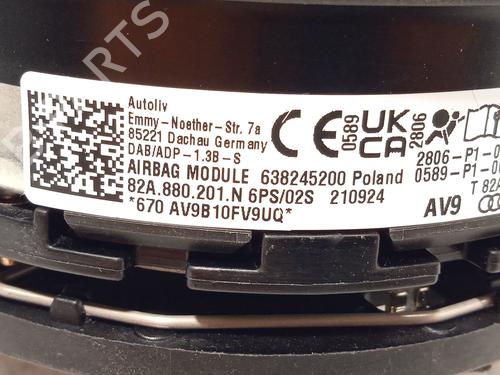 Airbag Kit AUDI A1 Sportback (GBA) 30 TFSI | BP31933323C86 