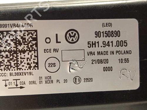 Left headlight VW GOLF VIII (CD1, DA1)  | BP9701560C28 