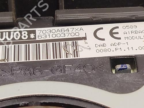 Driver airbag MITSUBISHI ASX (GA_W_) 1.6 DI-D 4WD | BP30687063C9 