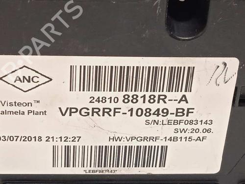 Instrument cluster RENAULT CLIO IV (BH_) 1.5 dCi 75 | BP10936666C47 