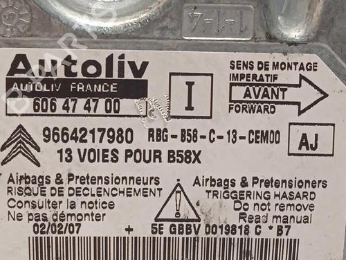 ECU airbags CITROËN C4 Grand Picasso I (UA_) 2.0 HDi 138 | BP8642696M53 