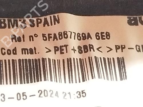 Rear parcel shelf SEAT LEON (KL1, KLG) 1.0 TSI Mild Hybrid | BP30303239C85  - Image 5