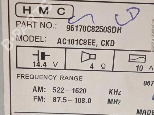 Radio HYUNDAI i20 II (GB, IB) 1.2 | BP14908316E6 