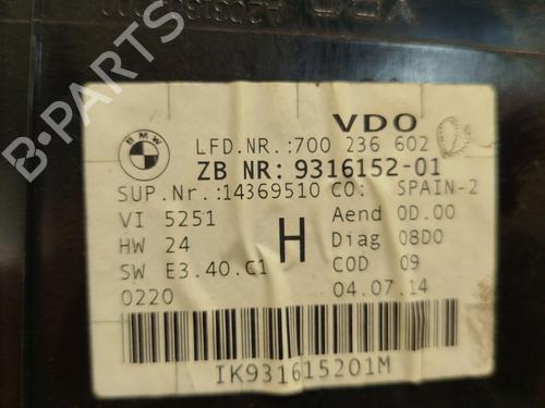 Instrument cluster BMW X1 (E84) sDrive 18 d | BP24401367C47 