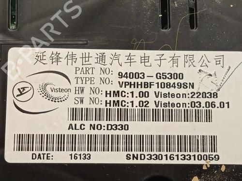 Instrument cluster KIA NIRO I (DE) E-NIRO | BP6817365C47 