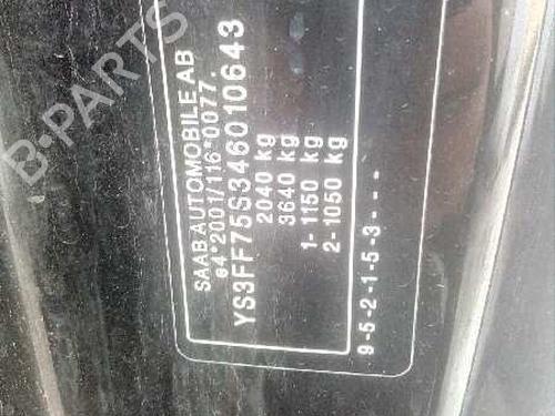 Water radiator SAAB 9-3 Convertible (YS3F) 2.0 | BP5048816M31 