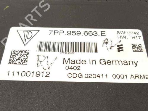 Electronic module PORSCHE PANAMERA (970) 3.6 | BP7578791M83 - Image 3