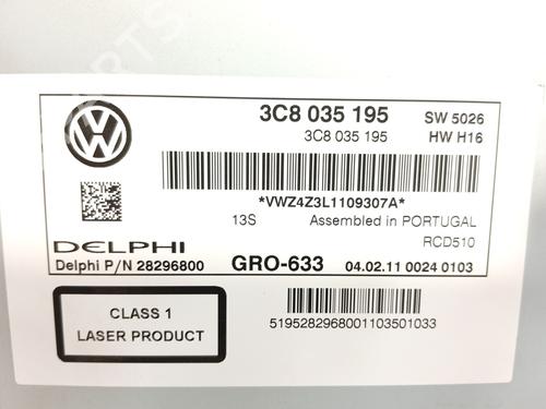 Radio VW PASSAT B7 (362) 1.8 TSI | BP36934279E6  - Image 7