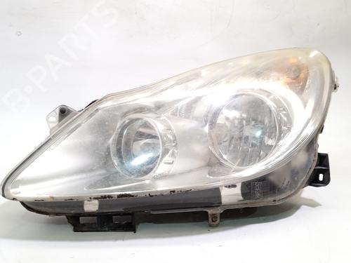 Used Left headlight OPEL CORSA D (S07) [2006-2015]  20929864