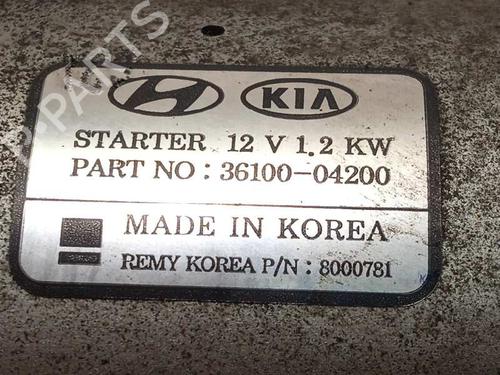 Starter HYUNDAI i30 FASTBACK (PDE, PDEN)  | BP16658420M8  - Image 5