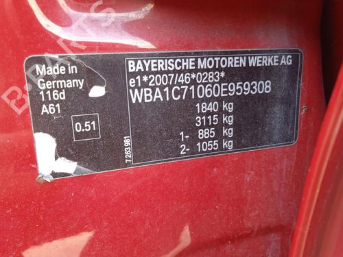 Right sun visor BMW 1 (F20) 116 d | BP20200786I2 