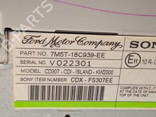 Radio FORD FOCUS II (DA_, HCP, DP) 1.6 TDCi | BP10293674E6 
