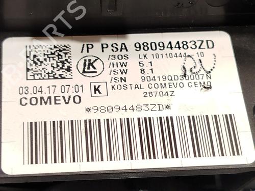 Steering column stalk CITROËN C3 III (SX) 1.6 BlueHDi 75 | BP32184319I23