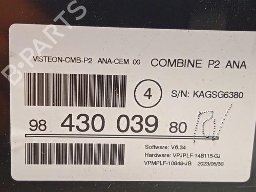Instrument cluster PEUGEOT 208 II (UB_, UP_, UW_, UJ_) 1.5 BlueHDI 100 | BP26209501C47 