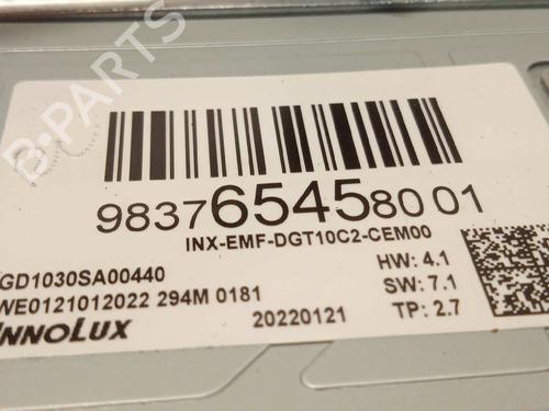 Display monitor PEUGEOT 308 III (FB_, FH_, FP_, F3_, FM_) Hybrid 180 (F3DGXT, F3DGMH) | BP17385867C48 
