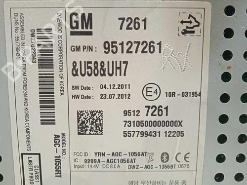 Radio CHEVROLET AVEO / KALOS Hatchback (T250, T255) 1.2 | BP7004166E6 