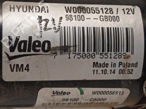 Front wiper motor HYUNDAI i20 II (GB, IB) 1.2 | BP14909021M29 