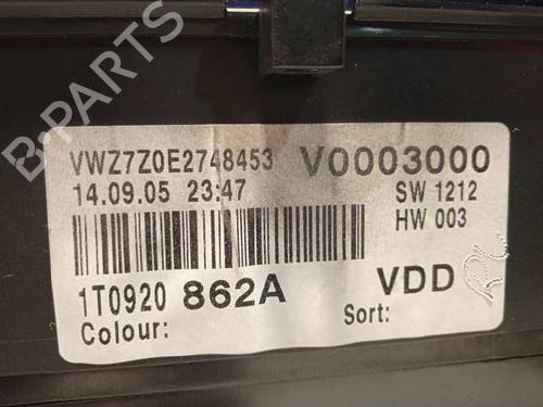 Instrument cluster VW TOURAN (1T1, 1T2)  | BP15257131C47 