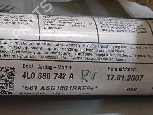 BP11987328C12 | Højre gardin airbag AUDI Q7 (4LB) 3.0 TDI quattro BP11987328C12