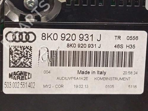 Instrument cluster AUDI A4 B8 Avant (8K5) 2.0 TDI | BP14936912C47