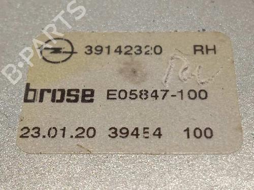 Rear right window mechanism OPEL ASTRA K (B16)  | BP13304935C25 