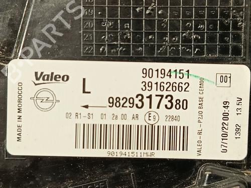Left taillight OPEL CORSA F (P2JO) 1.2 (68) | BP36996929C34 - Image 5