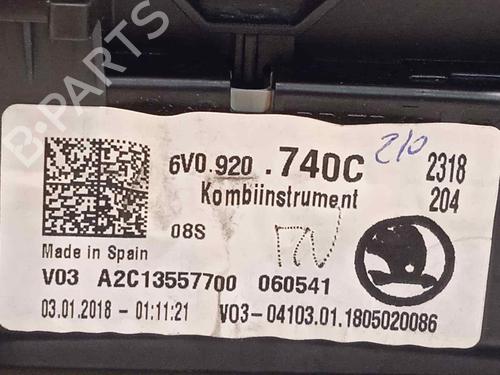 Instrument cluster SKODA FABIA III (NJ3)  | BP16935206C47 