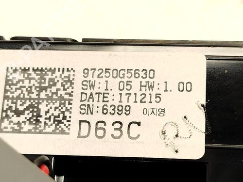Commande Chauffage KIA NIRO I (DE) 1.6 GDI Hybrid | BP28124443I5 