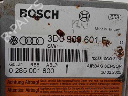 Kollisjonspute styreenhet VW TOUAREG (7LA, 7L6, 7L7) 2.5 R5 TDI | BP28106840M53 