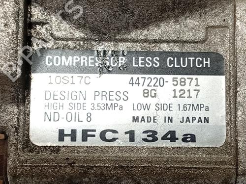 AC compressor CHRYSLER VOYAGER IV (RG, RS) 2.8 CRD | BP30844205M34