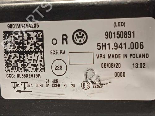 Right headlight VW GOLF VIII (CD1, DA1)  | BP9804873C29 