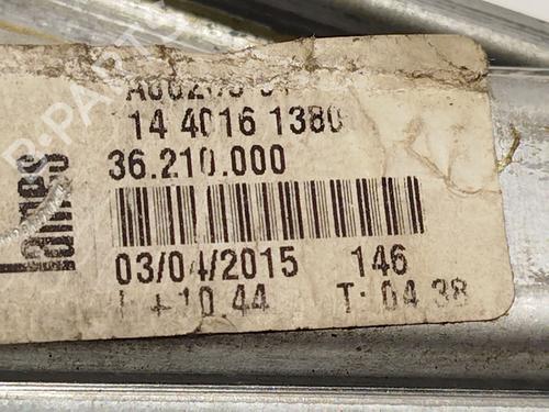 Front left window mechanism PEUGEOT EXPERT Tepee (VF3X_) 2.0 HDi 120 | BP29944444C22