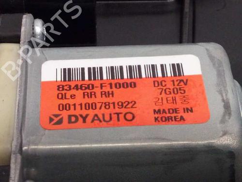 Rear right window mechanism KIA SPORTAGE IV (QL, QLE) 1.7 CRDi | BP4390273C25 