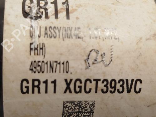 Right front driveshaft HYUNDAI TUCSON (NX4E, NX4A) 1.6 T-GDi | BP25468239M39  - Image 5
