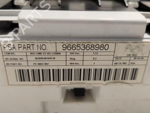 Instrument cluster CITROËN C5 III (RD_) 2.2 HDi (RD4HTH) | BP28216664C47 