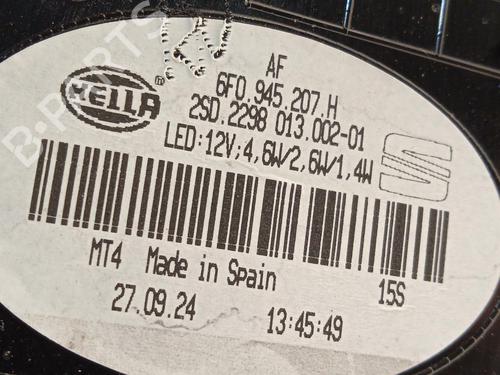 Left taillight SEAT IBIZA V (KJ1, KJG) 1.0 TSI | BP29807138C34 