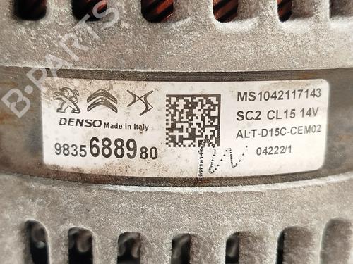 Alternator CITROËN C3 III (SX) 1.2 THP 110 (SXHNPS, SXHNZT, SXHNZ6) | BP32383935M7 - Image 4