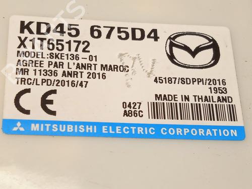 Electronic module MAZDA CX-5 (KF) 2.5 AWD | BP28426903M83 - Image 4