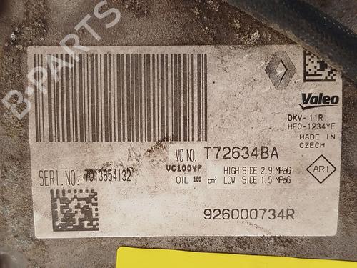 AC compressor RENAULT CLIO IV (BH_) 0.9 TCe 90 (BHNF, BHMA, BHMH, BHJK, BHJR) | BP32722712M34  - Image 5