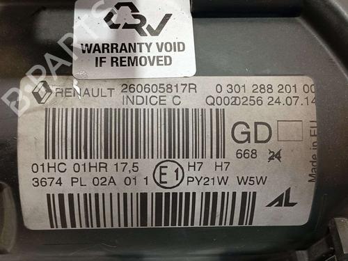 Left headlight RENAULT MEGANE III Hatchback (BZ0/1_, B3_) 1.2 TCe (BZ2B, BZ11) | BP36533388C28 - Image 7