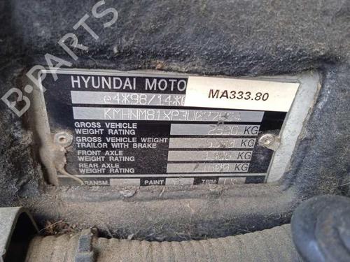 Instrument cluster HYUNDAI TERRACAN (HP) 2.9 CRDi | BP14850562C47