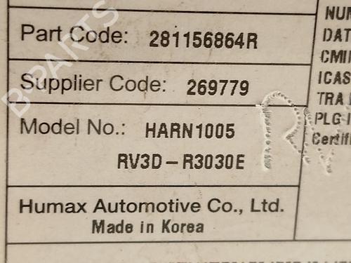 Radio DACIA SANDERO II 1.0 SCe 75 (B8JC, B8JD, B8NC) | BP32078686E6 