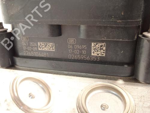ABS pump PEUGEOT 3008 II SUV (MC_, MR_, MJ_, M4_)  | BP18549709M43 