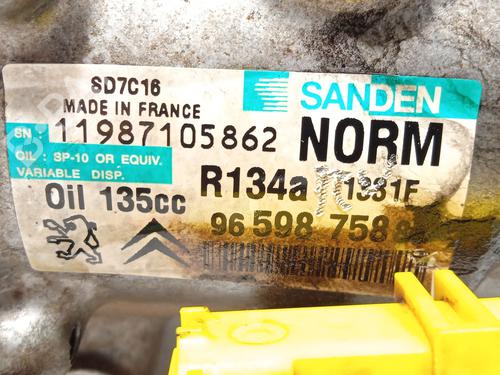 AC compressor CITROËN BERLINGO Box Body/MPV (B9) 1.6 HDi 90 16V | BP28538888M34