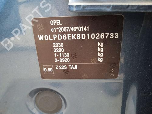 Left taillight OPEL ASTRA J (P10) 1.7 CDTI (68) | BP28214300C34  - Image 18