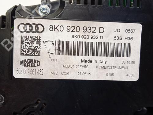 Instrument cluster AUDI A4 B8 Avant (8K5) 3.0 TDI quattro | BP26016948C47 