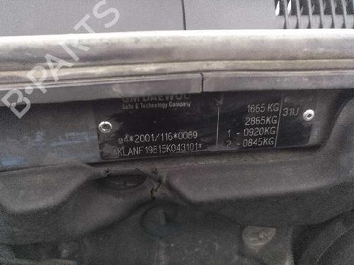 Right headlight CHEVROLET NUBIRA Saloon 1.6 | BP6250014C29 