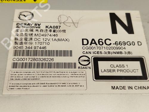 Radio MAZDA 2 Hatchback (DL, DJ) 1.5 SKYACTIV-G | BP32860575E6  - Image 5