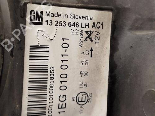 Left headlight OPEL ASTRA J (P10) | BP30437797C28