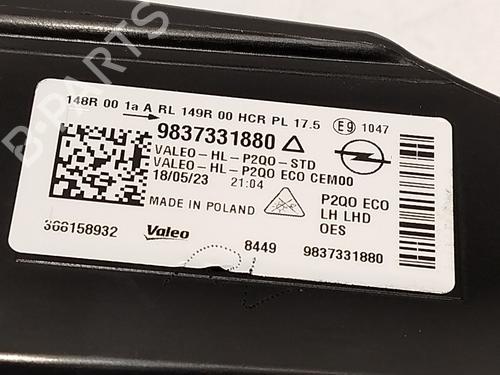Venstre forlygte OPEL MOKKA 1.2 (76) | BP29401548C28 